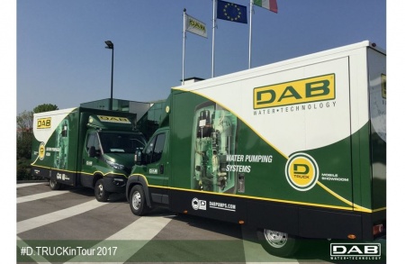 DAB PUMPS RADDOPPIA CON DUE D.TRUCK!